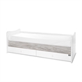Letto MAXI PLUS NEW white+artwood /letto per adolescenti/